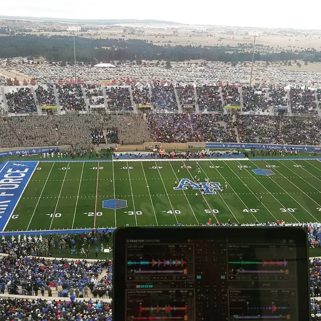 Air Force vs. Navy at Falcon Stadium, Air Force Academy, Colorado