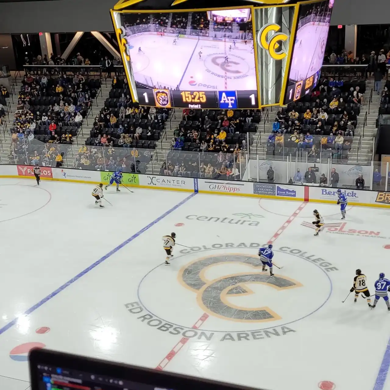 Colorado College Tigers Hockey: DJ for the first hockey game ever played on campus, and every season since.