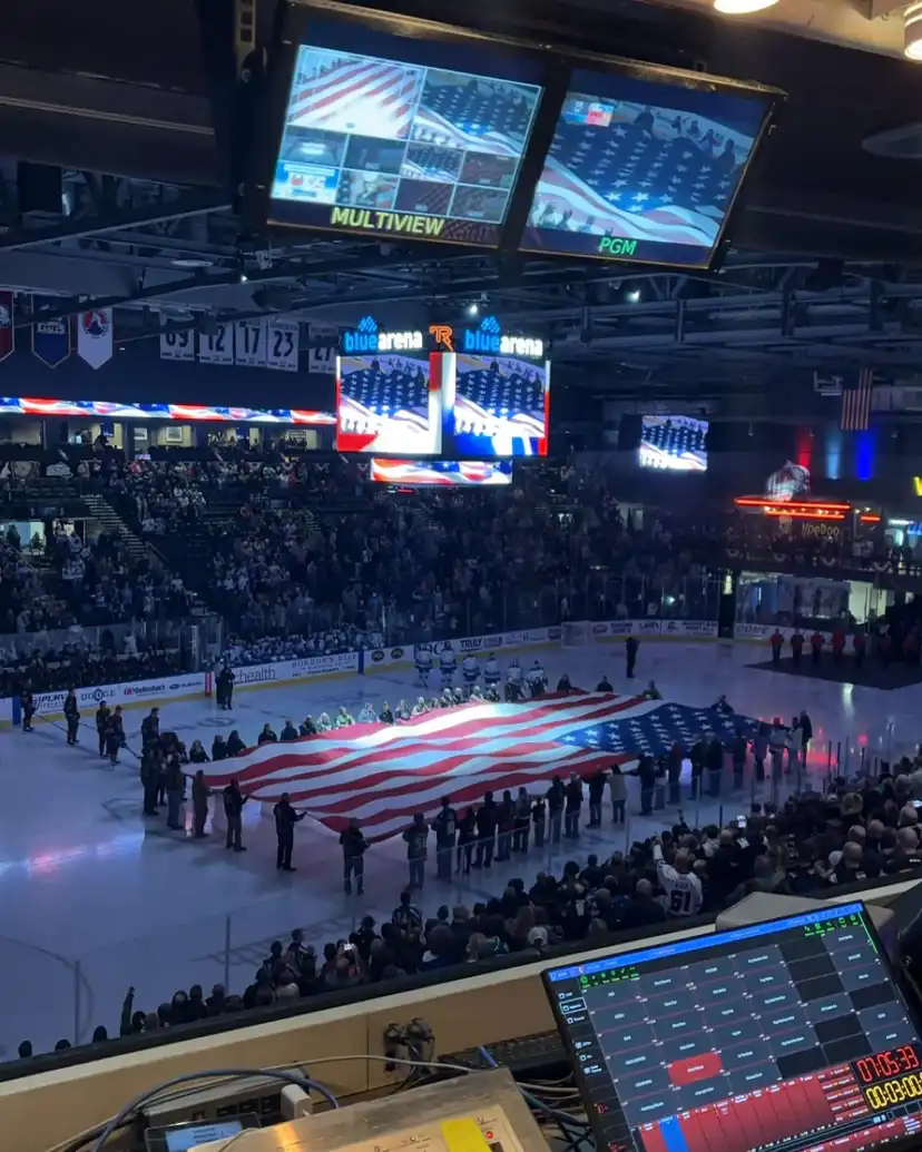 Colorado Eagles Hockey: On the DJ roster for AHL hockey in Loveland since November 2024.